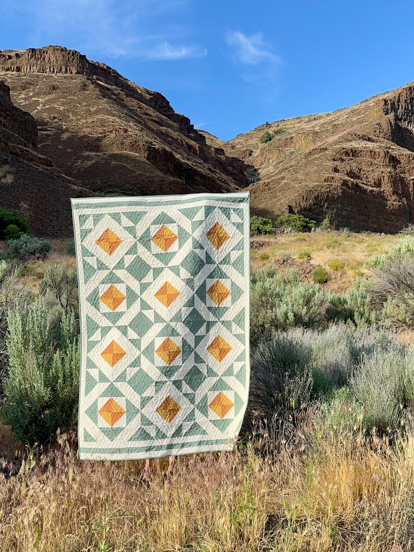 Sunstone Quilt Pattern - PDF